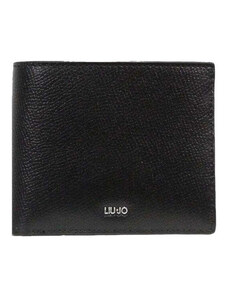 Fendi Portafoglio bi-fold con logo goffrato Marrone