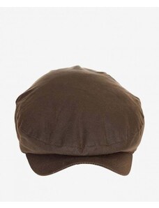 BARBOUR CHEVIOT WAX FLAT CAP