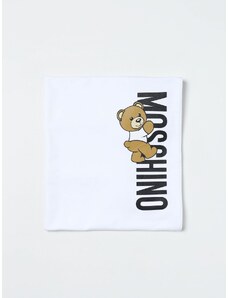 Coperta Moschino Baby in cotone con logo