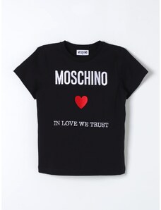 T-shirt Moschino Kid in jersey con logo