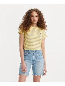 Levi's T-shirt Perfect Cool Stripe Gialla Donna