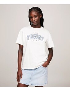 Tommy Jeans T-Shirt Varsity Logo Relaxed Fit Donna