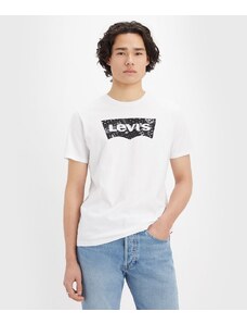 Levi's T-Shirt Girocollo Stampata Bianca Uomo