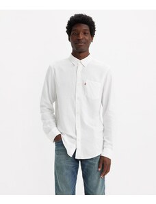 Levi's Camicia Sunset Pocket Standard Fit misto lino Bianca Uomo