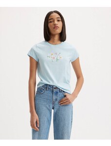 Levi's T-Shirt Graphic Authentic Standard Fit Azzurra Donna