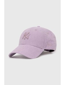 New Era berretto da baseball colore violetto con applicazione LOS ANGELES DODGERS
