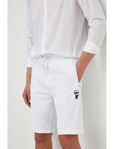 Karl Lagerfeld pantaloncini uomo colore bianco
