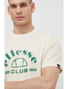 Ellesse t-shirt in cotone Club T-Shirt uomo colore beige SHV20259