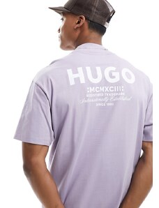 HUGO Blue - T-shirt oversize lilla-Viola