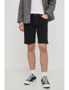 Levi's pantaloncini in cotone colore nero