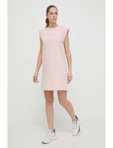 Guess vestito in cotone ATHENA colore rosa V4GK05 KC641