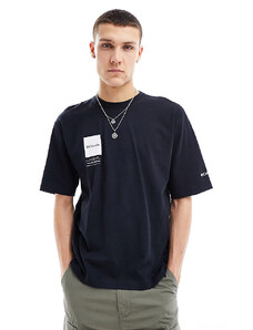 Columbia - Barton Springs II - T-shirt oversize nera - In esclusiva per ASOS-Nero