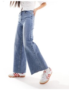 Pimkie - Jeans a fondo ampio lavaggio blu lavaggio chiaro