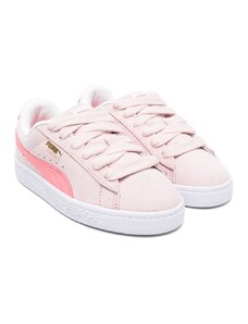 PUMA KIDS Sneakers rosa in camoscio