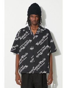 Kenzo camicia in cotone by Verdy SS Shirt uomo colore nero FE55CH1119P4.99