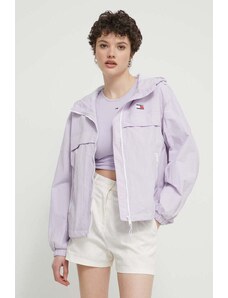Tommy Jeans giacca donna colore violetto