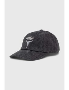 Karl Kani berretto da baseball in cotone colore grigio con applicazione