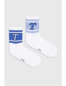 Tommy Jeans Tommy Hilfiger calzini pacco da 2 colore bianco