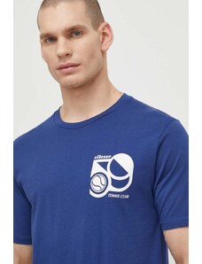 Ellesse t-shirt in cotone Sport Club T-Shirt uomo colore blu navy SHV20273