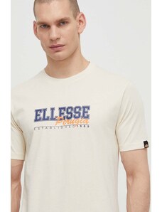 Ellesse t-shirt in cotone Zagda T-Shirt uomo colore beige SHV20122