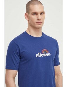 Ellesse t-shirt in cotone Trea T-Shirt uomo colore blu navy SHV20126