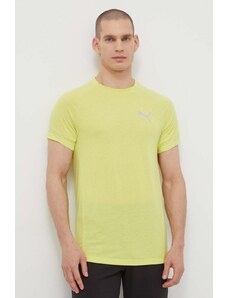 Puma t-shirt EVOSTRIPE uomo colore verde 678992