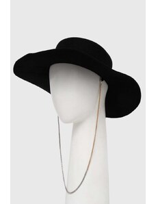 AllSaints cappello in lana colore nero