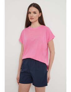 North Sails t-shirt in cotone donna colore rosa 093372