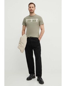 Barbour t-shirt in cotone uomo colore verde