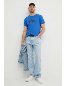 Lacoste t-shirt uomo colore blu