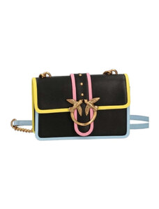 Pinko Mini Love Bag con profili multicolor