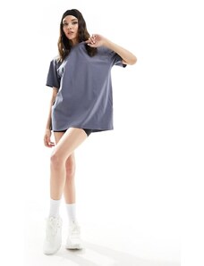ASOS 4505 - Icon - T-shirt oversize blu ardesia quick dry