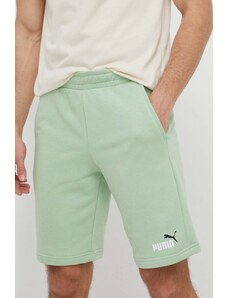 Puma pantaloncini uomo colore verde 676629