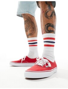 Vans Authentic - Sneakers rosse-Rosso