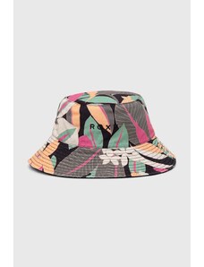 Roxy cappello in cotone reversibile Jasmine Paradise colore rosa ERJHA04246