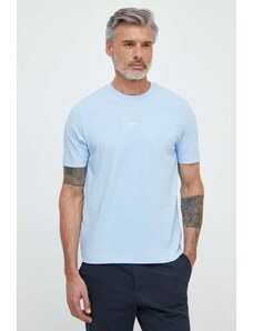 BOSS t-shirt BOSS ORANGE uomo colore blu 50473278