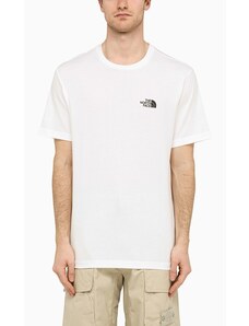 The North Face T-shirt bianca con logo