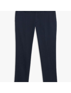 Brooks Brothers Pantalone chino navy slim fit in cotone doppio ritorto - male Pantaloni casual Navy 30