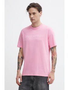 Marc O'Polo t-shirt in cotone uomo colore rosa