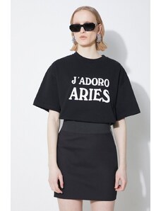 Aries t-shirt in cotone JAdoro Aries SS Tee colore nero SUAR60008X