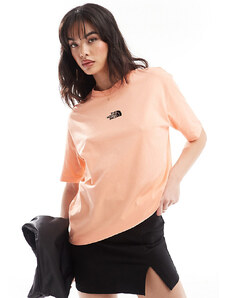 The North Face - T-shirt oversize arancione pesante - In esclusiva per ASOS
