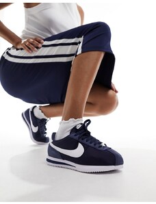 Nike - Cortez - Sneakers in nylon blu navy