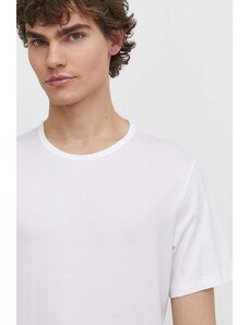 Theory t-shirt in cotone uomo colore bianco