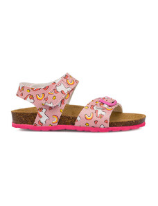 Sandali da bambina rosa con unicorni Settenote