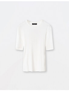Fabiana Filippi T-shirt in jersey di viscosa, bianco