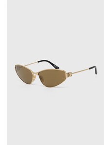 Balenciaga occhiali da sole donna colore oro BB0335S