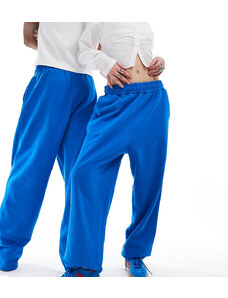 COLLUSION Unisex - Joggers blu medio vestibilità comoda-Grigio