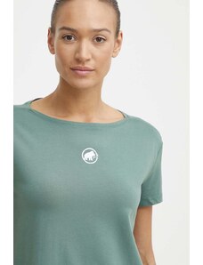 Mammut t-shirt Seon donna colore verde
