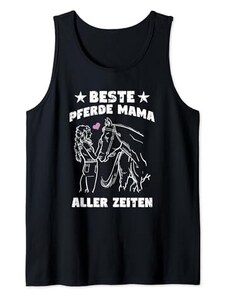 Beste Pferde Mama aller Zeiten - Pferde Rassen Migliori cavalli Mama Shirt: Eleganza & Orgoglio Canotta