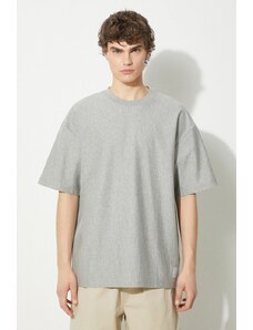 Carhartt WIP t-shirt in cotone S/S Dawson T-Shirt uomo colore grigio I032317.V6XX